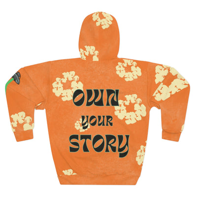 Mizfit Essentials “Own Your Story” Orange Hoodie