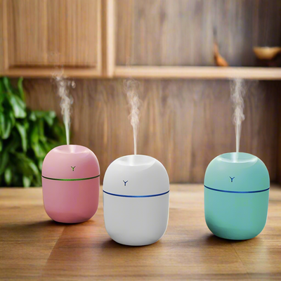 Mizfit Portable Ultrasonic Essential Oil Diffuser – USB LED Humidifier - Mizfit Essentials