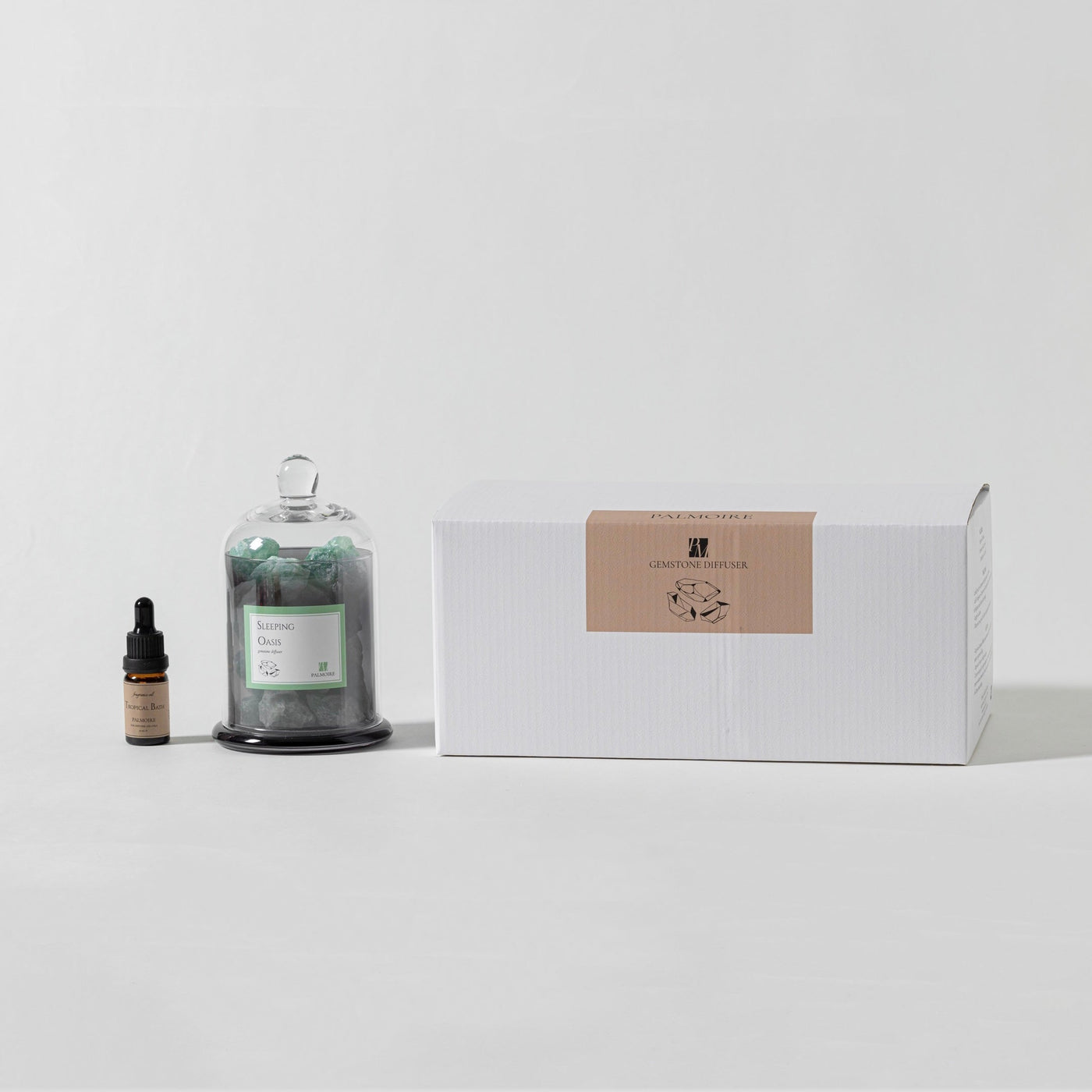 Sleeping Oasis Gemstone Diffuser – Relaxing Aromatherapy Decor - Mizfit Essentials