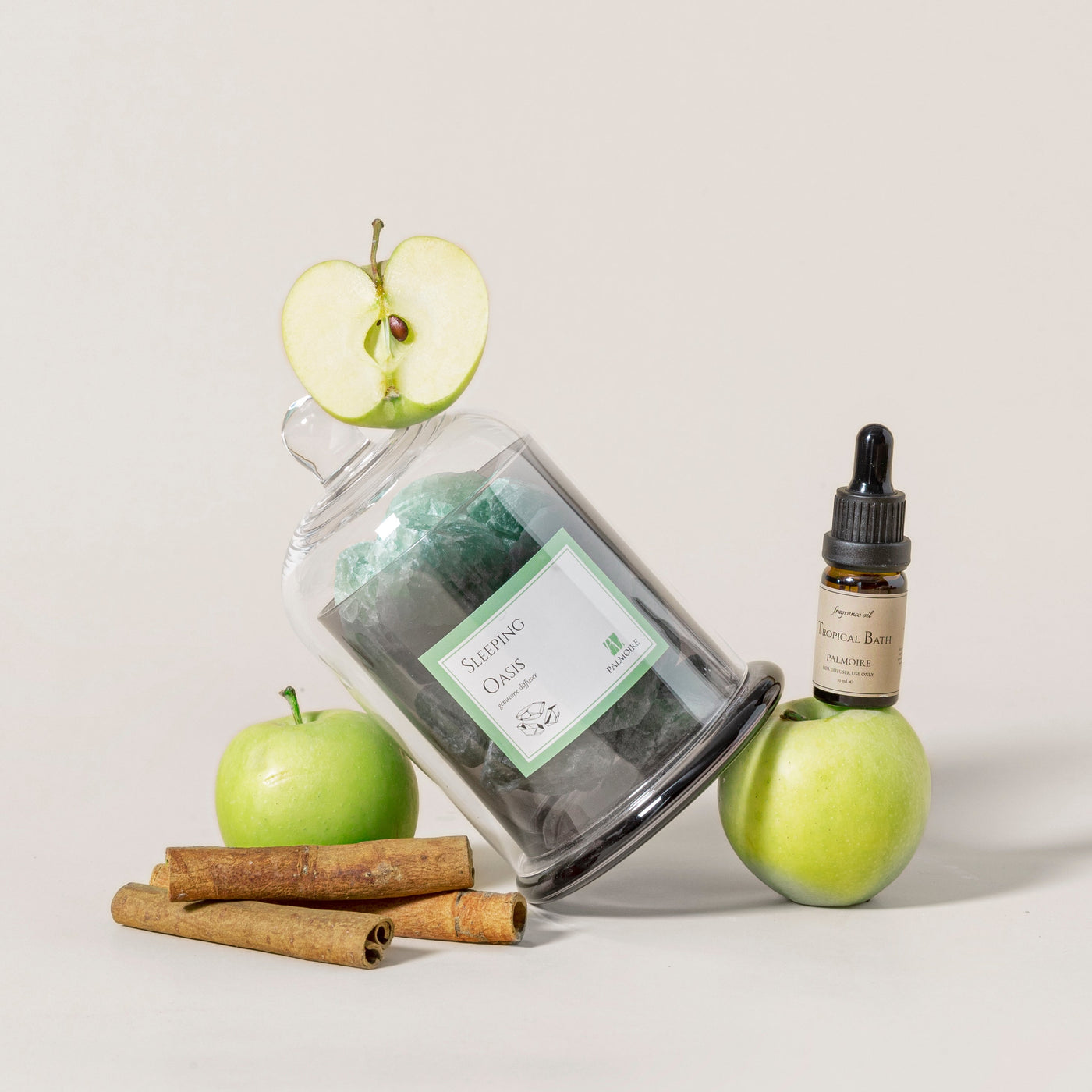 Sleeping Oasis Gemstone Diffuser – Relaxing Aromatherapy Decor - Mizfit Essentials